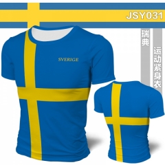 Sweden Anime T shirts