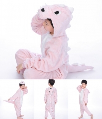Children Pink Dinosaur Animal Pyjamas