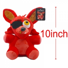 Five Nights at Freddy's Nightmare Fox Anime Plush Toy Doll 10Inch