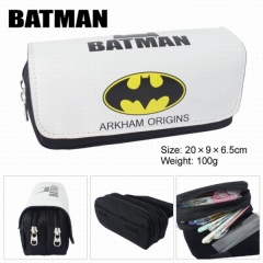 Batman Multifunctional Cartoon Zipper Anime Pencil Bag