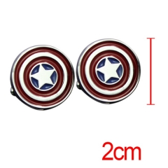 Captain America Anime Cuff Button（set）