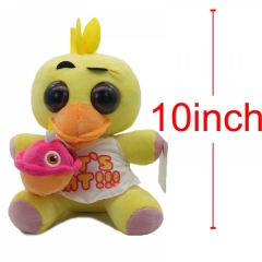 Five Nights at Freddy's Chica Anime Stuff Plush Toy 10Inch