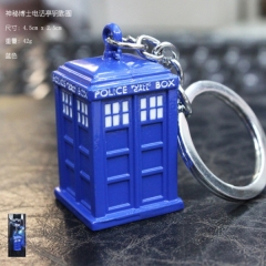 Doctor Who Anime Keychain