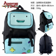 Adventure Time With Finn And Jake Anime Nylon Student Backpack Bag Cosplay Wholesale