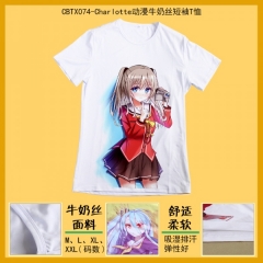 Charlotte Anime T shirts 