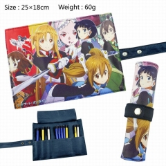 Sword Art Online Cartoon Pen Case Wholesale Game Anime Pencil Bag