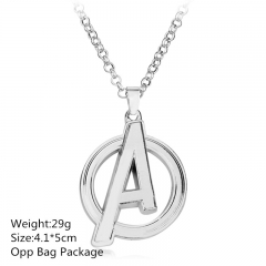 Beautiful 4.1*5CM Marvel's The Avengers Alloy Collar New Arrivals Cosplay Anime Necklace 10pcs per set