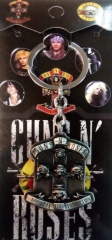 Guns N' Roses Anime Keychain