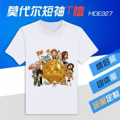 Fairy Tail Cartoon Pattern Short Sleeves Modal Anime T shirts