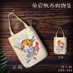 LoveLive Cartoon Canvas Shoulder Bags Anime Shopping Bag