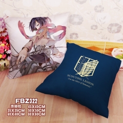 Attack on Titan Chair Cushion Anime Holding Pillow 45*45CM