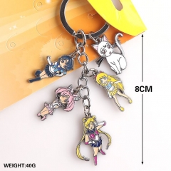 Sailor Moon Anime Keychain （5pc Per Set）