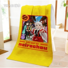 Urara One Side Anime Bath Towel 70CM*140CM