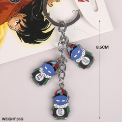 5PCS/SET Dragon Ball Anime Keychain