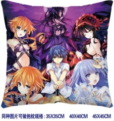 Date A Live Anime Pillow 45*45CM （two-sided