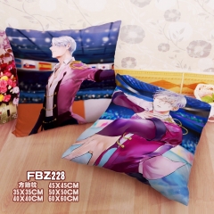 Yuri on Ice Two Sides Chair Cushion Anime Holding Pillow 45CM