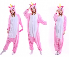 Rose Carmine Unicorn Animal Pyjamas (S,M,L,XL)