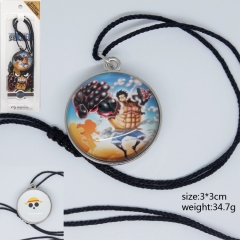 One Piece Anime Luffy Japanese Cartoon Fancy Cute Necklace