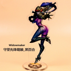 Overwatch Widowmaker Wholesale Cartoon Figure Model Anime Standing Plates Acrylic Figure