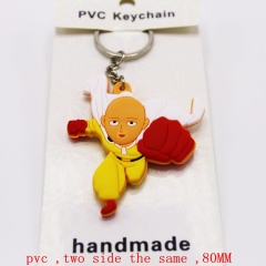 One Punch Man Anime Keychain 8CM