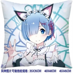 Zero kara Hajimeru Isekai Seika Anime Pillow 45*45CM （two-sided）