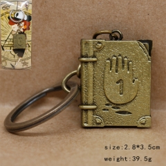 Gravity Falls Bronze Keyring Anime Keychain Wholesale