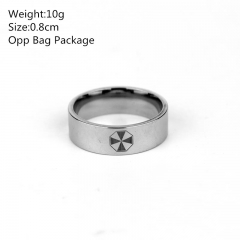 Four Leaf Clover Stainless Steel Anime Ring (10pcs/set)