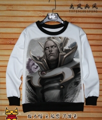 Dota 2 Cosplay Game Cartoon Sweater Long Sleeves Anime T shirt (S-XXXL)