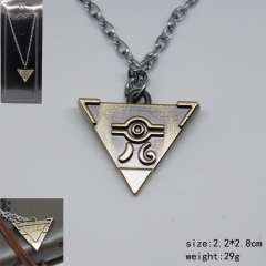 Yu-Gi-Oh Bronze Triangle Fashion Jewelry Anime Popular Necklace