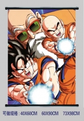 Dragon Ball Z Anime Fancy Printed Goku Cartoon Wallscrolls 60*90cm
