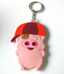 Mcdull Cute Animal Pig Pendant Anime Keychain