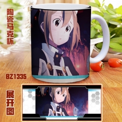 Sword Art Online Color Printing Cartoon Ceramic Mug Anime Cup