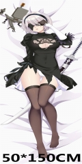 Adventure Game NieR:Automata Anime Character Fancy Digital Printed Body Long Pillow 50*150cm