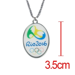 2016 the Olympic Games Logo Anime Necklace