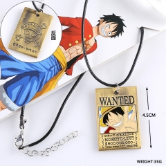 One Piece Monkey D. Luffy Anime Necklace