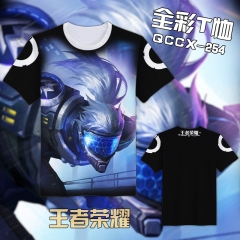 King of Glory Color Printing Anime T shirt