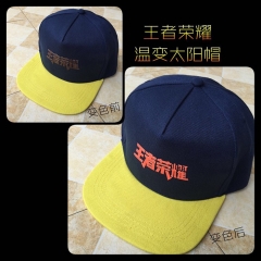 King Of Glory Temperature Change Color Cartoon Cap Anime Hat