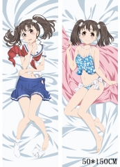 High School Fleet Shiretoko Rin Cartoon Stuffed Bolster Lovely Girl Anime Pillow 50*150CM