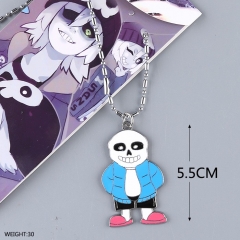 Cosplay Game Undertale Anime Alloy Character Sans Necklace