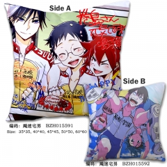 Yowamushi Pedal Two Sides Soft Print Cosplay Good Quality Anime Pillow 45*45CM