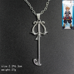 Popular Keys Designs Kingdom Hearts Anime Fancy Necklace