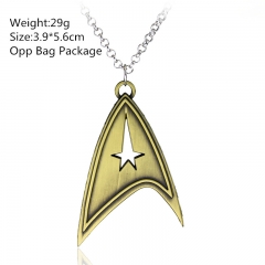 Star Trek Bronze Alloy Anime Necklace (10pcs/set)