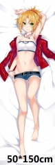 Japanese Cartoon Fate Anime Sexy Girl Pattern Soft Long Pillow 50*150cm