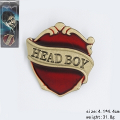 Harry Potter Magic Cartoon Cosplay Red Brooch And Pin