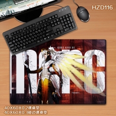 Overwatch Cosplay Desk Mat Rubber Lockrand Anime Mouse Pad