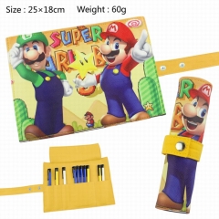 Super Mario Bros Cartoon Pen Case Wholesale Anime Game Pencil Bag