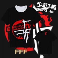 Custom T shirt Dungeon and Fighter Color Printing Anime Tshirt