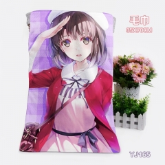 Saekano: How to Raise a Boring Girlfriend Cartoon Towel Anime Towel 35*70CM