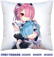 Zero kara Hajimeru Isekai Seika Anime Pillow 40*40CM （two-sided）