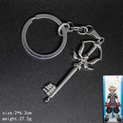 Popular Cartoon Design Kingdom Hearts Anime Fancy Alloy Keychain